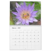 Bloemen van de agenda van Afrika Kalender (Feb 2027)