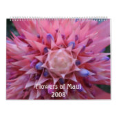 Bloemen van de agenda van Maui 2008 Kalender (Hoes)