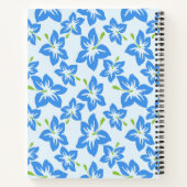 Bloemen van de Blauwe Hibiscus Notitieboek (Achterkant)