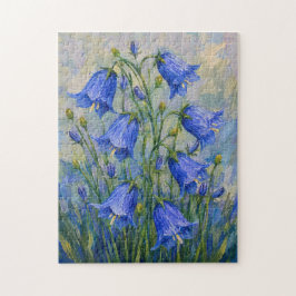 Bloemen van de boshyacint legpuzzel