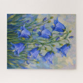 Bloemen van de boshyacint legpuzzel (Horizontaal)
