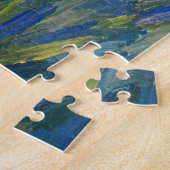 Bloemen van de boshyacint legpuzzel (Zijkant)