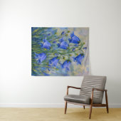 Bloemen van de boshyacint wandkleed (In Situ (horizontaal))