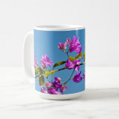 Bloemen van de Bougainvillea Koffiemok (Voorkant links)
