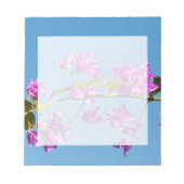 Bloemen van de Bougainvillea Notitieblok (Voorkant)
