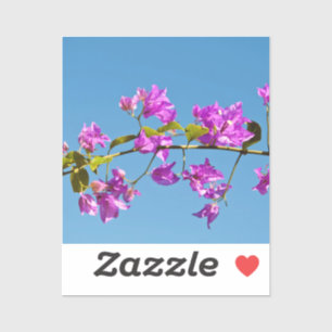 Bloemen van de Bougainvillea Sticker