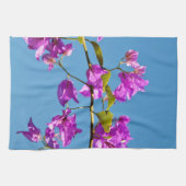 Bloemen van de Bougainvillea Theedoek (Horizontaal)
