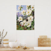 Bloemen van de Californisch door Marianne North Poster (Keuken)