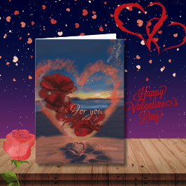 Bloemen van de Heart Kaart