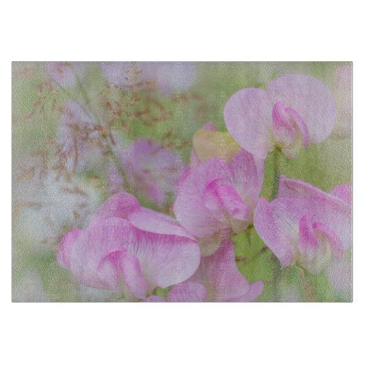 Bloemen van de Lathyrus | Seabeck, WA Snijplank (Voorkant)