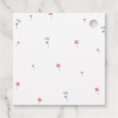 Bloemen van de Liefde Favoris etiketten (Achterkant)