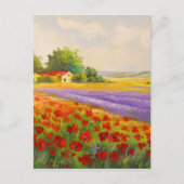 Bloemen van de Provence Briefkaart (Voorkant)