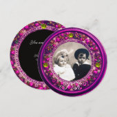 BLOEMEN VAN DE RENAISSANCE IN FLORENCE, ROZE VRUCH KAART (Voorkant / Achterkant)