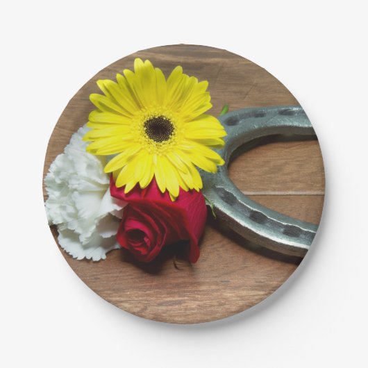 Bloemen van de Triple Crown Papieren Bordje (Voorkant)