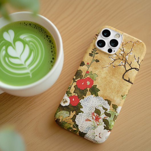 Bloemen van de vier seizoenen, Saito Ippo, Aziatis Case-Mate iPhone Case