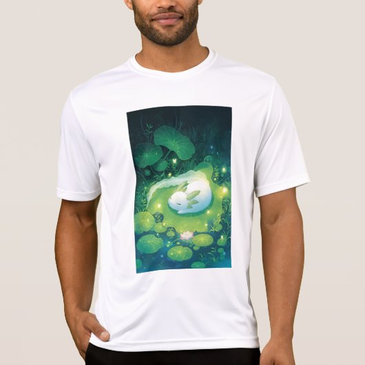 Bloemen van de vijver Axolotl Garden T-shirt (Voorkant)
