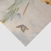 Bloemen van de weide door Louis Prang Tissuepapier (Detail)