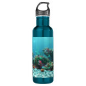 Bloemen van de Zee waterfles (Voorkant)