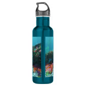 Bloemen van de Zee waterfles (Achterkant)