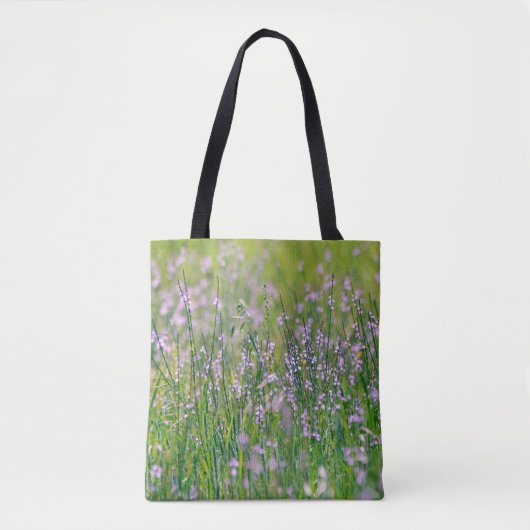 Bloemen van Faith Blue Wildflower Tas Psalm (Voorkant)
