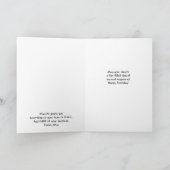 Bloemen van Faith Gold Peach Gladiolus Birthday Kaart (Binnen)