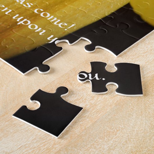 Bloemen van Faith Isaiah Lily Puzzle Legpuzzel (Zijkant)