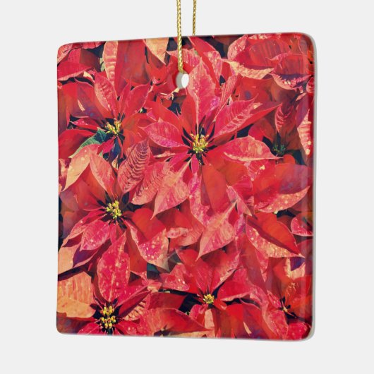 Bloemen van Faith Isaiah Poinsettia Ornament (Links)