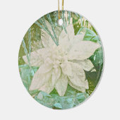 Bloemen van Faith Isaiah Poinsettia Ornament (Links)