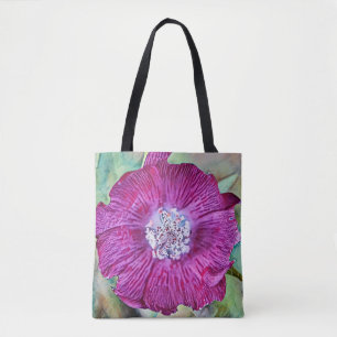 Bloemen van Faith Magenta Poppy Artsy Tas