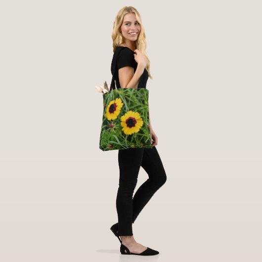 Bloemen van Faith Yellow Wildflower Tas Psalm (Op model)