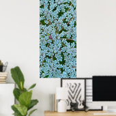Bloemen van Fluitenkruid Poster (Thuiskantoor)