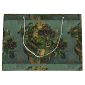  bloemen van Gogh - mandje van Pansies Groot Cadeauzakje (Voorkant)