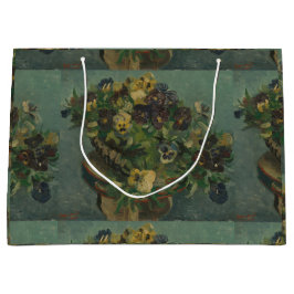  bloemen van Gogh - mandje van Pansies Groot Cadeauzakje