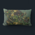 bloemen van Gogh - mandje van Pansies Kussen<br><div class="desc">Het ontwerp van dit product bevat een aantrekkelijke afdruk van "Basket of Pansies", een olie op het schilderij van doek, die in 1887 door Vincent van Gogh werd gemaakt. Vincent van Gogh (1853 - 1890) was een Nederlandse Post-Impressionistische schilder die in iets meer dan tien jaar ongeveer 2.100 schilderijen creëerde,...</div>