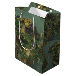 bloemen van Gogh - mandje van Pansies Medium Cadeauzakje