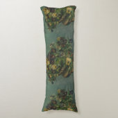 bloemen van Gogh mandje van Pansies Pillow Lichaamskussen (Voorkant Verticaal)