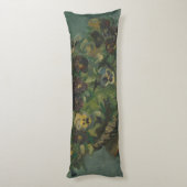 bloemen van Gogh mandje van Pansies Pillow Lichaamskussen (Achterkant (Verticaal))