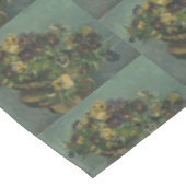 bloemen van Gogh - mandje van Pansies Tafelkleed (Gekanteld)
