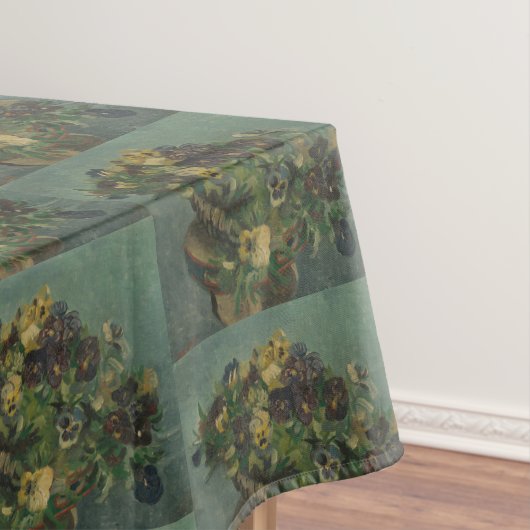 bloemen van Gogh - mandje van Pansies Tafelkleed (Voorbeeld)