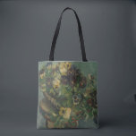 bloemen van Gogh - mandje van Pansies Tote Bag<br><div class="desc">Het ontwerp van dit product bevat een aantrekkelijke afdruk van "Basket of Pansies", een olie op het schilderij van doek, die in 1887 door Vincent van Gogh werd gemaakt. Vincent van Gogh (1853 - 1890) was een Nederlandse Post-Impressionistische schilder die in iets meer dan tien jaar ongeveer 2.100 schilderijen creëerde,...</div>
