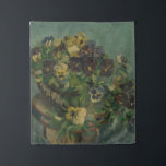 bloemen van Gogh - mandje van Pansies Wandkleed<br><div class="desc">Het ontwerp van dit product bevat een aantrekkelijke afdruk van "Basket of Pansies", een olie op het schilderij van doek, die in 1887 door Vincent van Gogh werd gemaakt. Vincent van Gogh (1853 - 1890) was een Nederlandse Post-Impressionistische schilder die in iets meer dan tien jaar ongeveer 2.100 schilderijen creëerde,...</div>