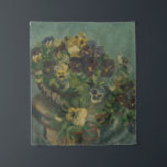 bloemen van Gogh - mandje van Pansies Wandkleed<br><div class="desc">Het ontwerp van dit product bevat een aantrekkelijke afdruk van "Basket of Pansies", een olie op het schilderij van doek, die in 1887 door Vincent van Gogh werd gemaakt. Vincent van Gogh (1853 - 1890) was een Nederlandse Post-Impressionistische schilder die in iets meer dan tien jaar ongeveer 2.100 schilderijen creëerde,...</div>