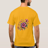 Bloemen van Grace: Floral Charm T-shirt (Achterkant)