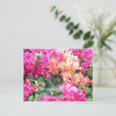 Bloemen van Hawaii Briefkaart (Staand voorkant)