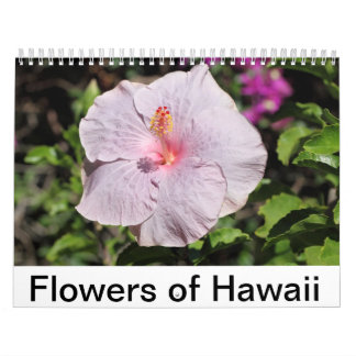 Bloemen van Hawaii Kalender