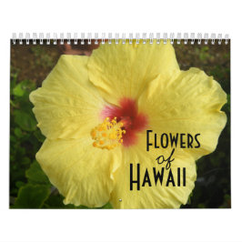 Bloemen van Hawaii Photo Calendar Kalender