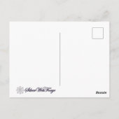 Bloemen van het Briefkaart van de Zee (Achterkant)