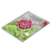 Bloemen van het Faith New Mum Prayer Notitieboek (Linkerzijde)
