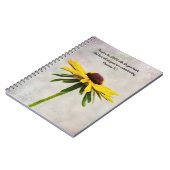 Bloemen van het Faith Promise Prayer Notitieboek (Linkerzijde)