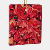 Bloemen van het Geloof Kerstster van Isaïas Sieraa Keramisch Ornament (Rechts)